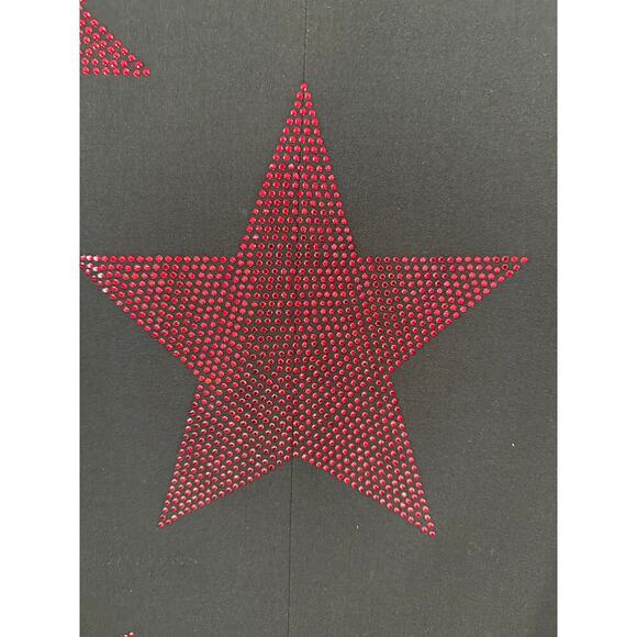 Hipchik Couture Crystal Star Embellished Blazer Size L - Picture 6 of 6